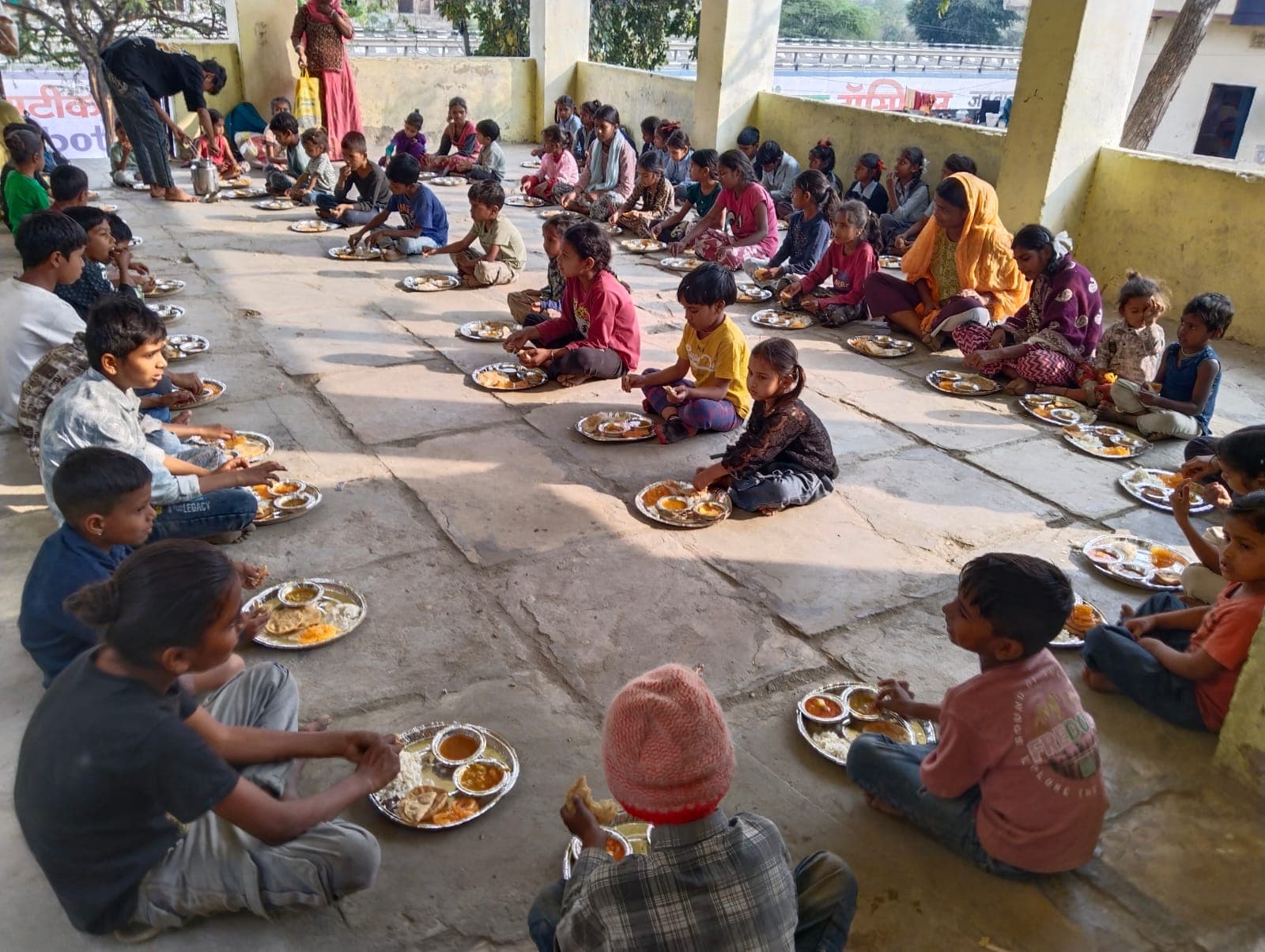 Bhojan Sewa: Daily Food Distribution